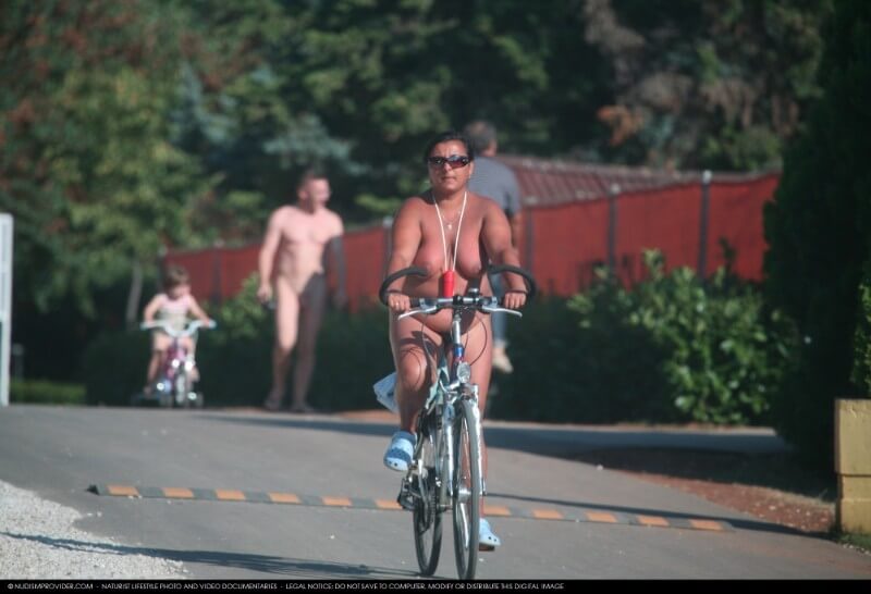 Naturists Road Biking pics - Naturism is about peace and tranquility