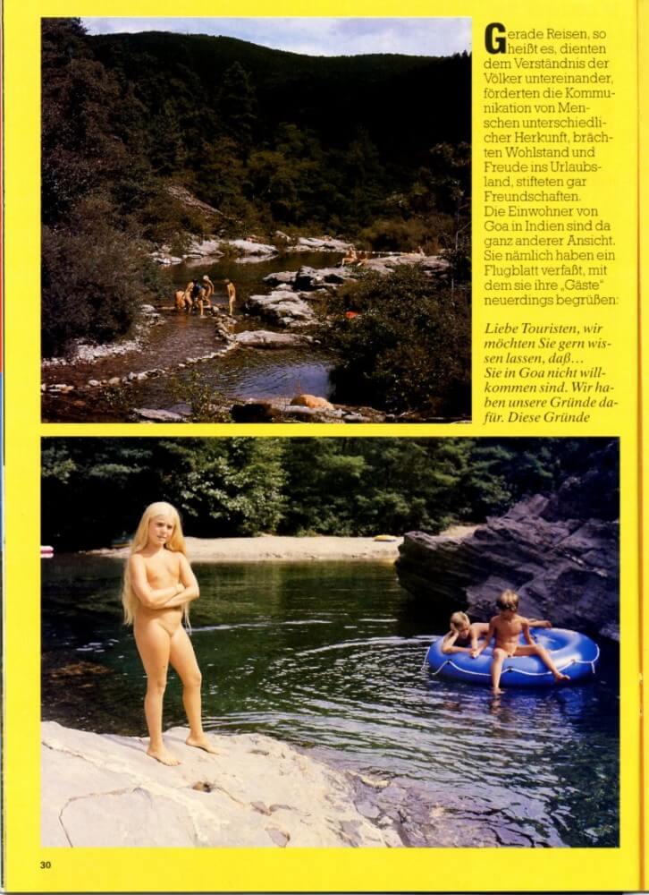 Jung und Frei Nr 34 - Happiness is achieved by embracing naturism and nudism in ones life