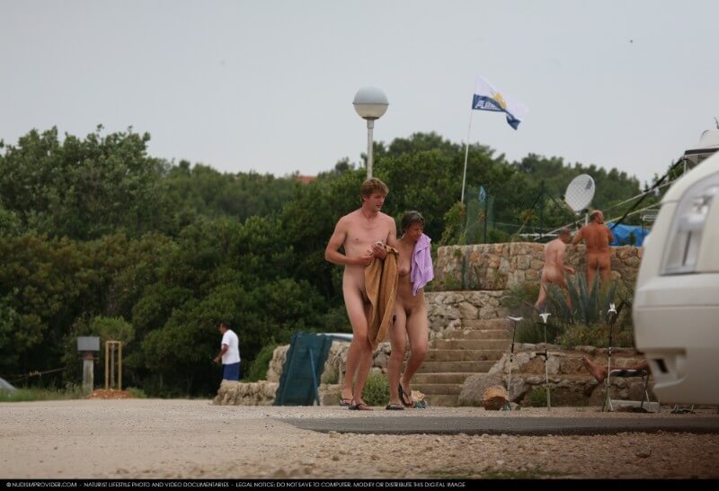 Nudism Family Indian Summer Painting photo gallery - Its one thing to see nudists, but another to be a nudist yourself