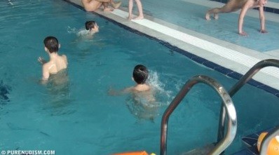Poolside activities 1 Full HD - Naturism and nudism as a philosophy of respect for oneself and the world around us