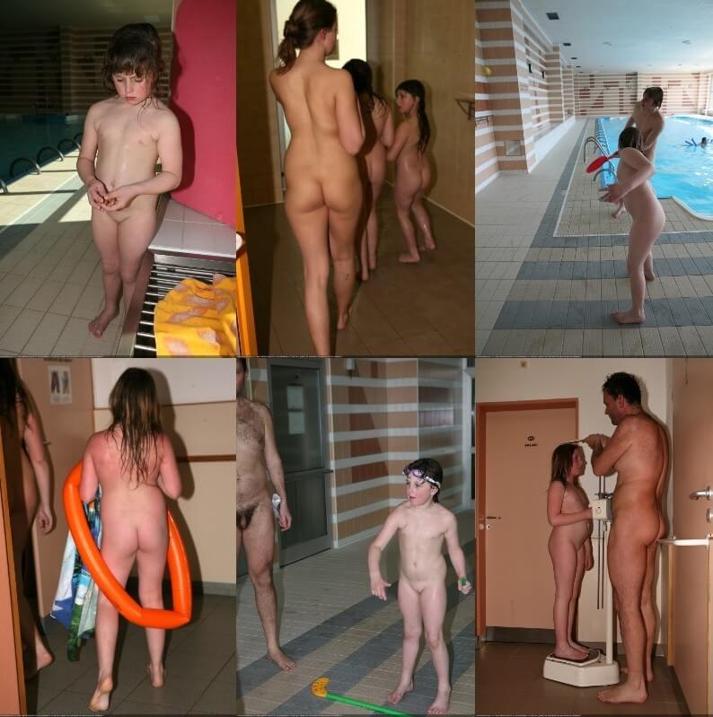Pool house pictures - The natural beauty of the body is revealed in nudism