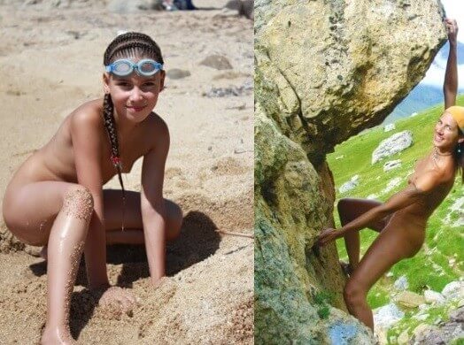College Walk photos - Nudism promotes respect for the environment