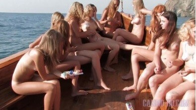 Candid HD: Nudist Boat Cruise Full HD video - Nudity is a natural aspect of human existence