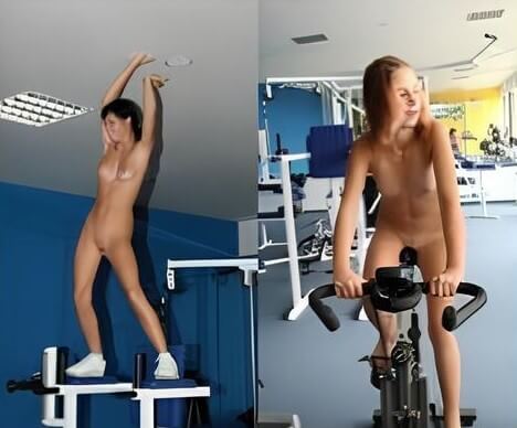 Nudists in the gym pics - Naturalness and freedom are the core principles of naturism and nudism