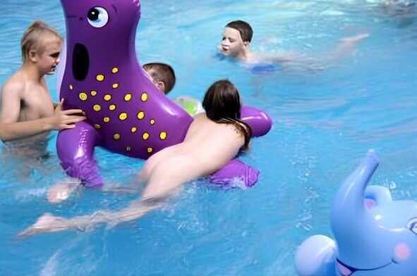 Indoor Waterside Day photo gallery - Naturists respect each other and those around them