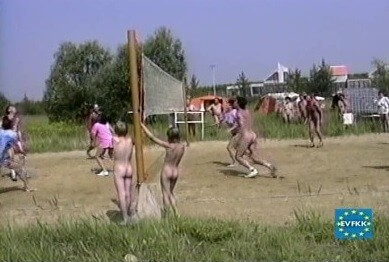 EVFKK - Miss Volleyball - Naturism promotes health of mind and body