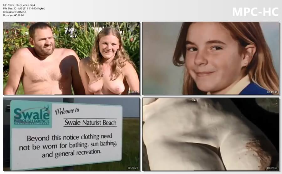 Diary of a nudist video - Peace and tranquility as goals of the naturist life