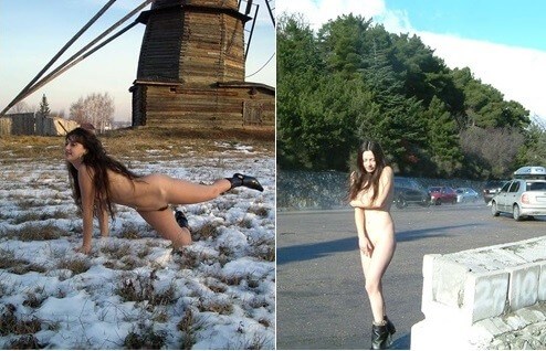 Beautiful Suntan Stretches-Winter Sport pics - Unlimited freedom is the guiding principle of nudism and naturism