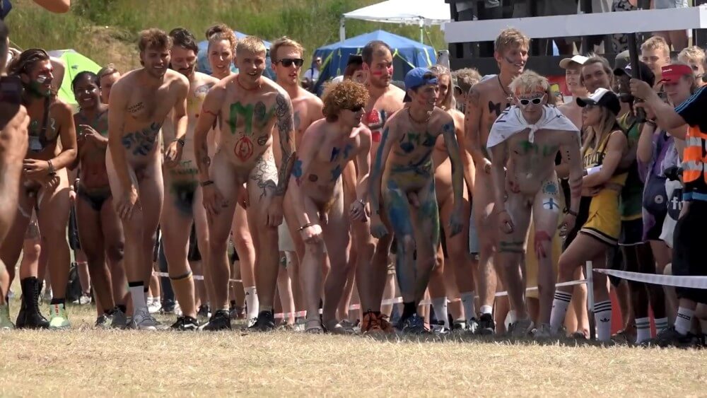Roskilde Festival Full HD video - Nudity helps you understand yourself and the people around you better