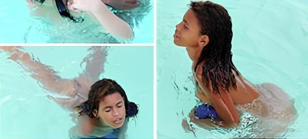Brazil naturism gallery, Tropic Pool Sunbath 2 - Nudity in nudism is a form of honesty with oneself