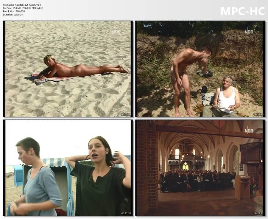 Nudist movie die nackten auf rugen HD - Nature is the best home for a naturist
