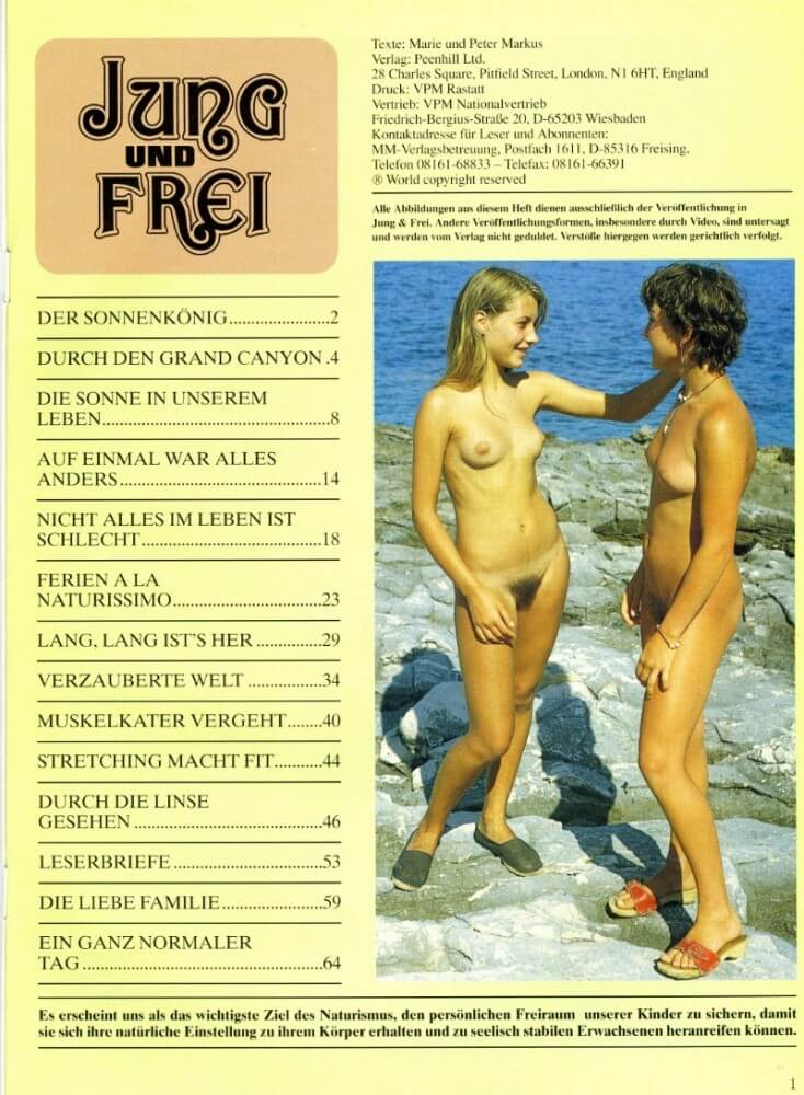 Jung und Frei Nr 76 - Naturism enthusiasts choose the natural world