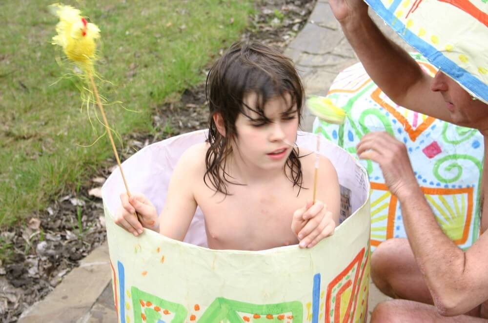 Easter 2X Eggs Outdoors photos - Ideological Supporters of the Movement