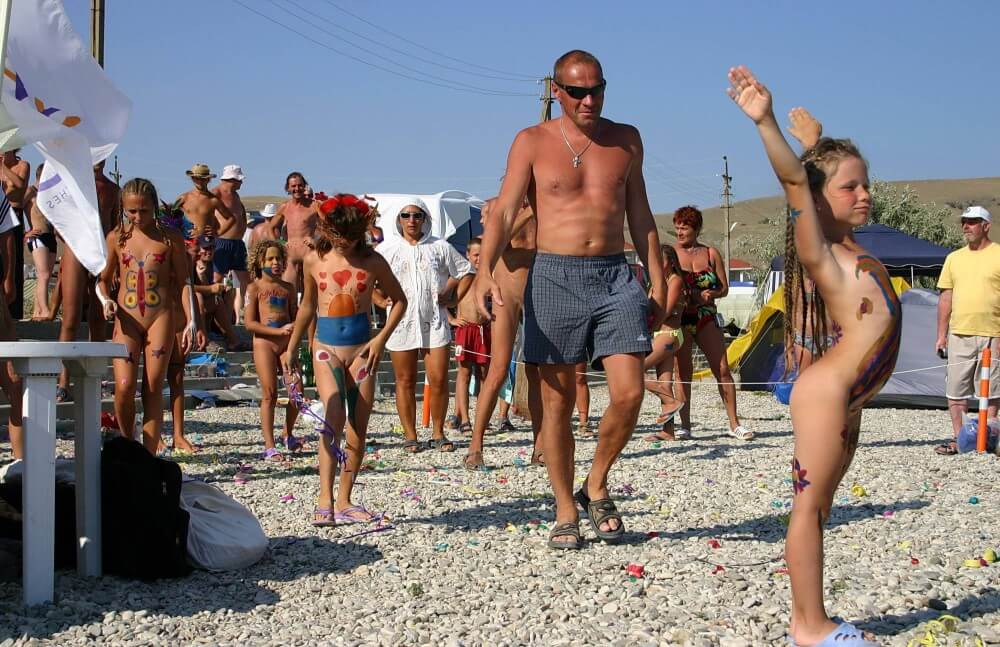 Beach Time Talent Show pics - The equality of body and spirit is an important idea in the practice of nudism and naturism