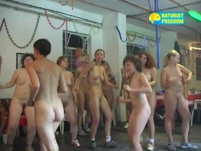 Naturist Freedom: Discotheque in a Cellar - Engaging in naturism promotes inner harmony and peace of mind