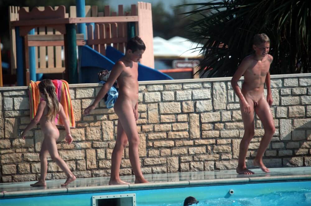 Naturist Pool Assortment photos - It is a path to inner freedom, achieved through acceptance and openness without clothing
