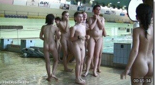 In a pool named Argentina Full HD - Undressing is permissible only within ones own community