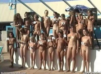 Junior Miss Pageant France video 2 - Nudism helps overcome shyness and insecurities