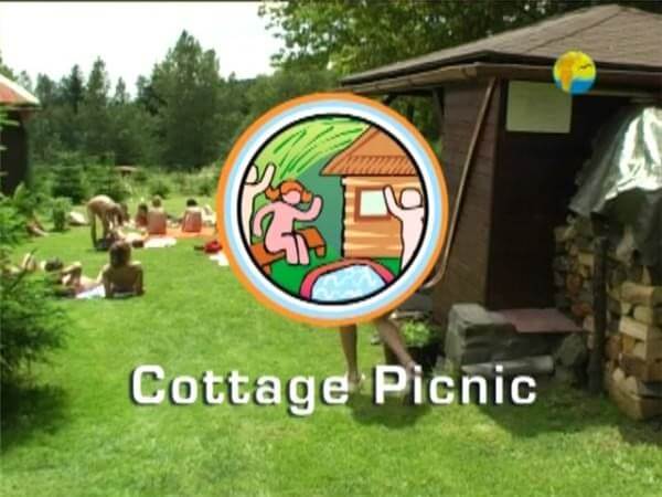 Naturist Freedom: Cottage Picnic DVD - We have nothing against nudism per se
