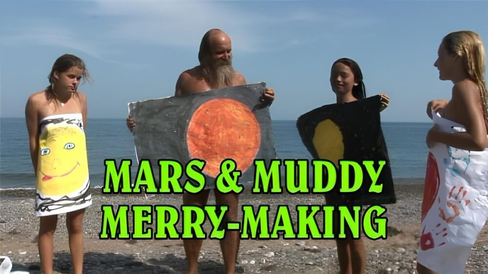 Enature - Mars and Muddy Merry-Making - European Delegation of Body Freedom Advocates