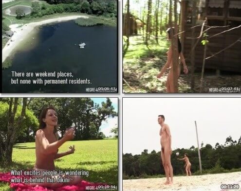 A day in the life of a naturist - Naturists live in harmony and tranquility