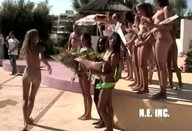 Jr. Miss Pageant 2001 FR - The first step toward home nudism