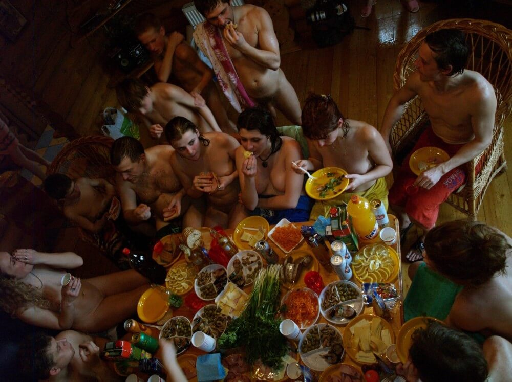 Family Valentines Dinning pics - The Cult of Nudity Is Open to All