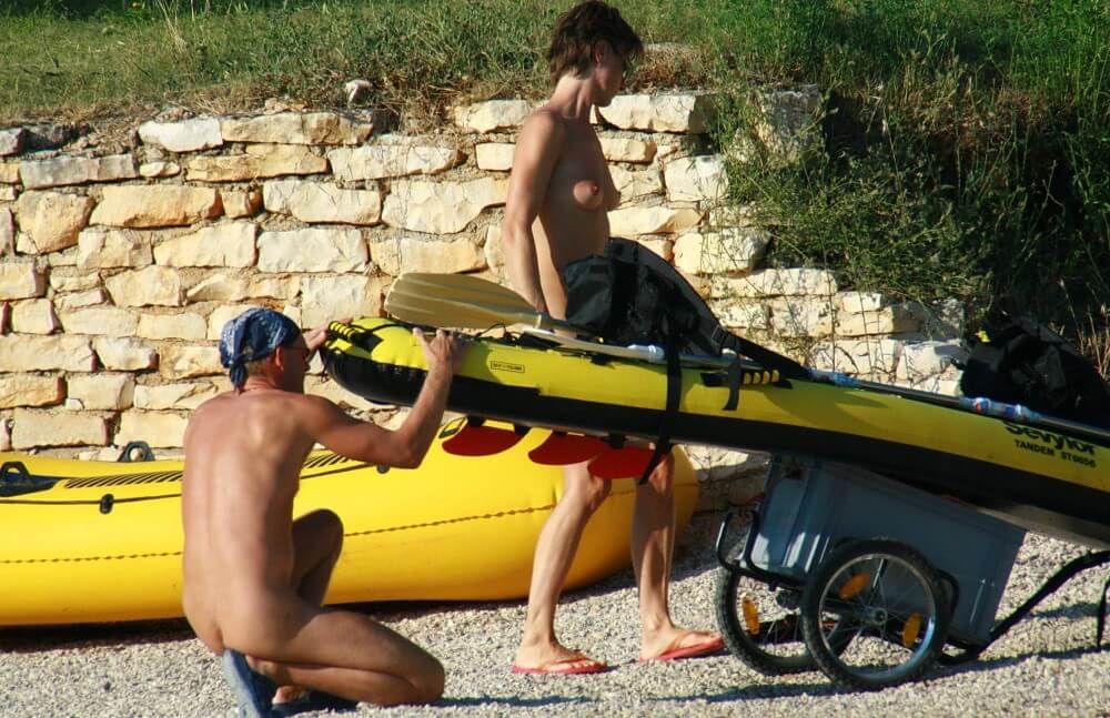 Rafting Team Excursions pics - People seek self-development and peace of mind through nudism