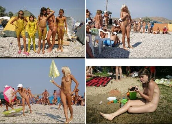Beautiful Princesses On The Sea photos - The desire to be closer to nature and without clothes
