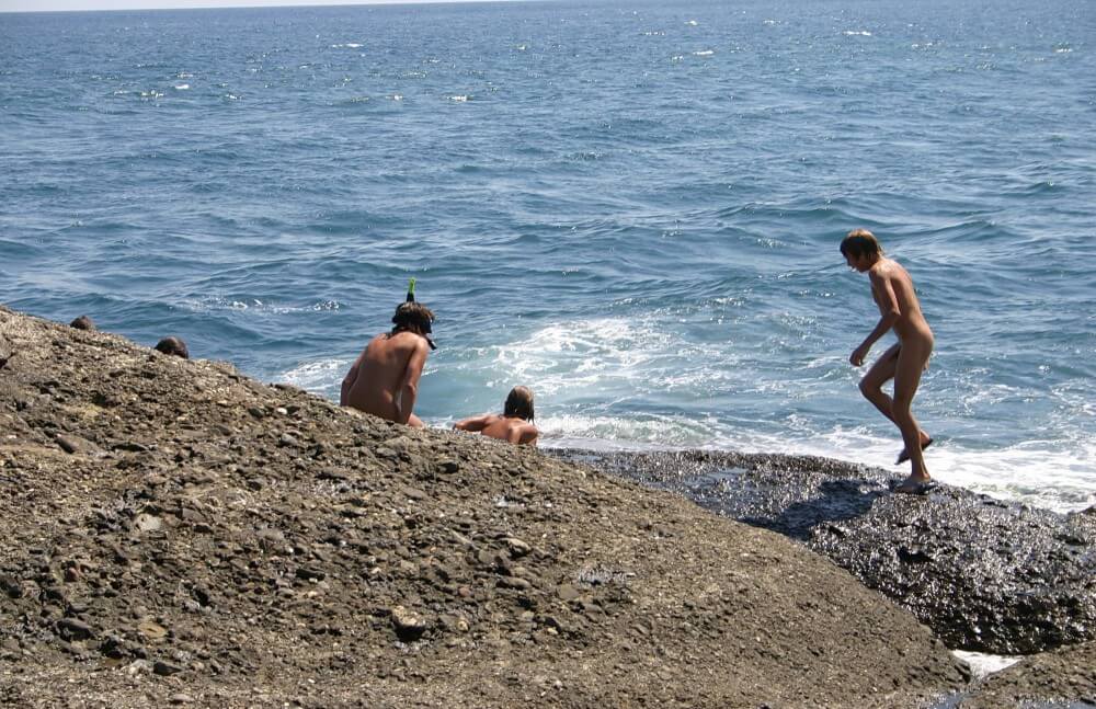 Leaning Against Hit Rocks pics - Nudity helps us better understand ourselves and the world around us