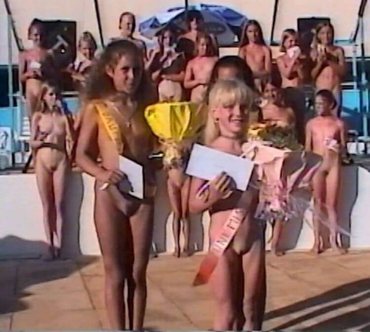 Poolside Pageant Classics Full HD video - Nudism teaches us to appreciate the present moment