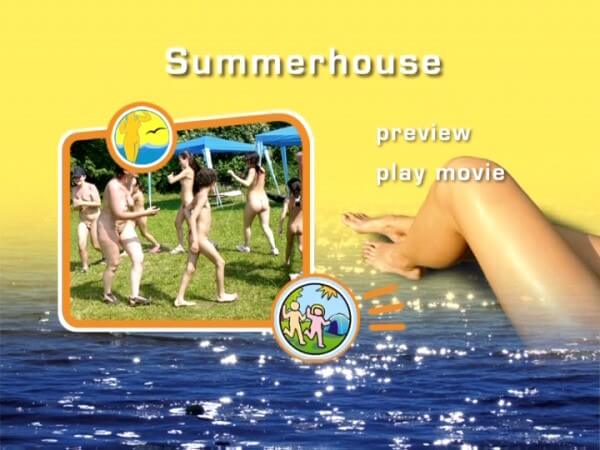 Naturist Freedom: Summer house DVD - Nudism helps overcome complexes and fears